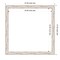 Alexandria White Wash Narrow Framed Dry Erase Magnetic Board